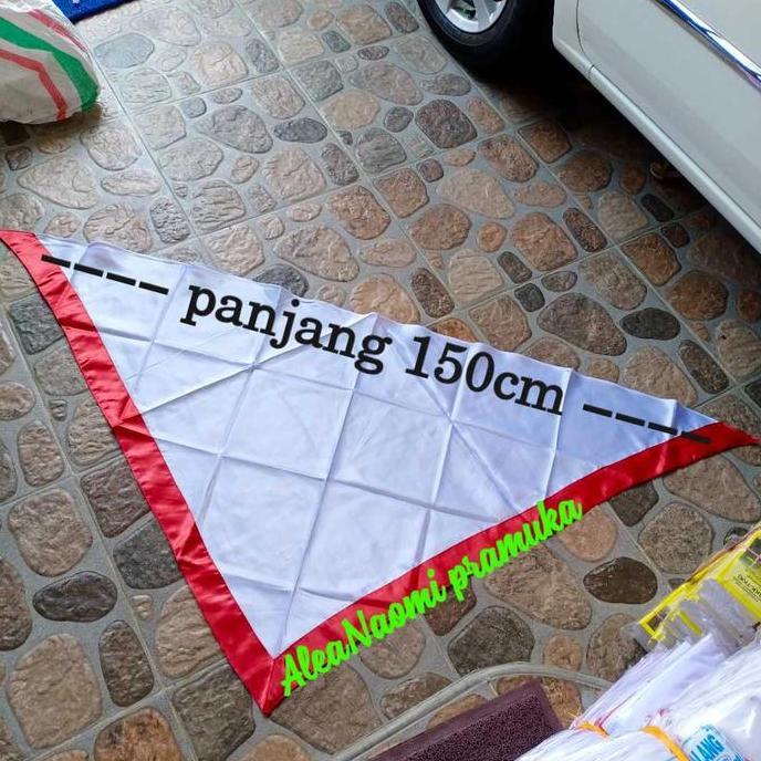panjang 150cm Hasduk Pramuka satin Kacu satin hasduk satin SMA penegak