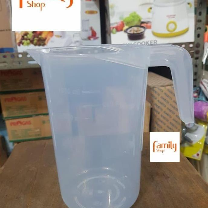Gelas Ukur Takaran / Gelas Takar Air 1Liter Plastik Perlengkapan Dapur