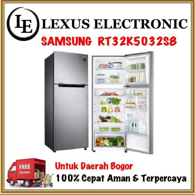 TERMURAH - SAMSUNG KULKAS 2 PINTU | RT32 | RT32K | RT32K5032S8 | KULKAS SAMSUNG
