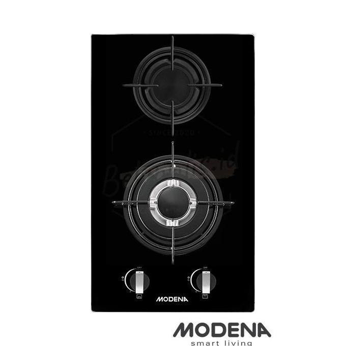 Kompor Gas 2 Tungku Modena | BH 1325 BDBK | LISCIO - BH 0325 | Modena Kompor Tanam Gas 2 Tungku | Ko