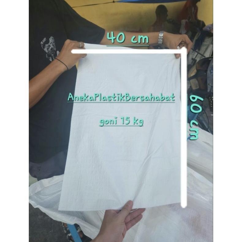 Bisa Cod Goni Plastik 5 Kg( Bening ) , 10 Kg ( Bening ) , 15 Kg , 25 Kg , Goni 30X45 , Goni 35X55 , 