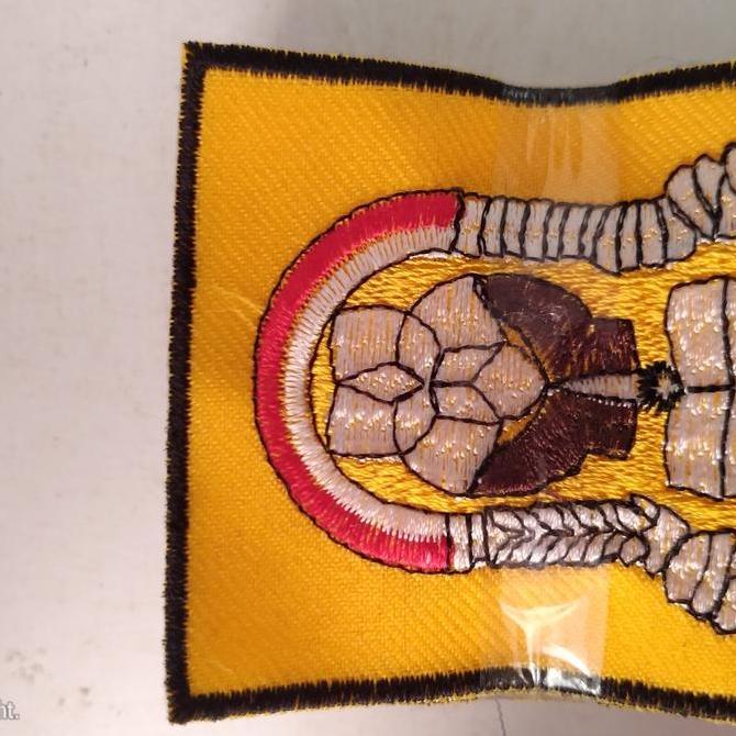 bed osis smp,bedge osis smp, bordir emblem osis smp