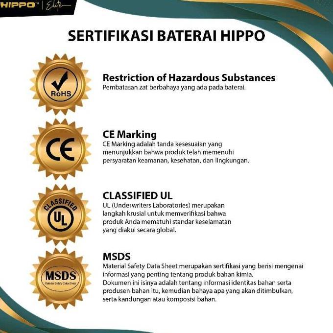 TERMURAH - Hippo - Baterai BM49 Compatible With Mi Max 1 4800mAh Batt Batre Batere Batrai Battery Ba