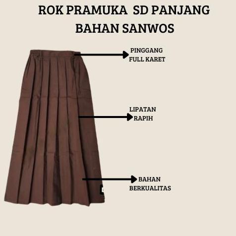 ROK PRAMUKA SEKOLAH SD SANWOS (BAHAN LICIN)