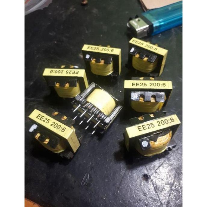 Komponen trafo 200:6 200 banding 6 200 6 2006 Ee25