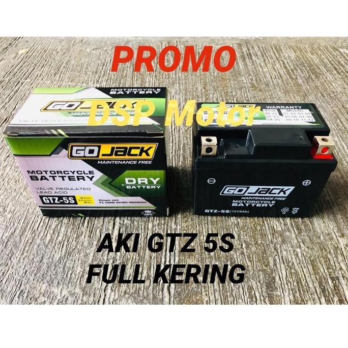 DF176>> Aki Federal Maintenance Free FTZ5S-BS 12V 5Ah/ 10HR Karisma & Mtr Baru