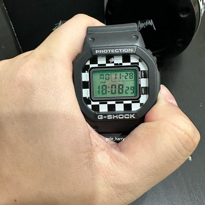 Casio Gshock Stussy Checker DW 5600VT