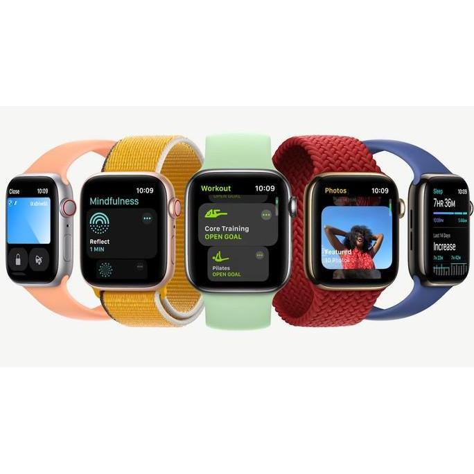 Apple Watch Series 7 2021 41mm 45mm Midnight Starlight Green Blue Red