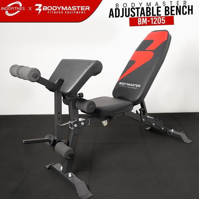 TERLARIS - BODYMASTER Adjustable Bench BM-1205HE - Bangku Kursi Sit up Gym Fitnes