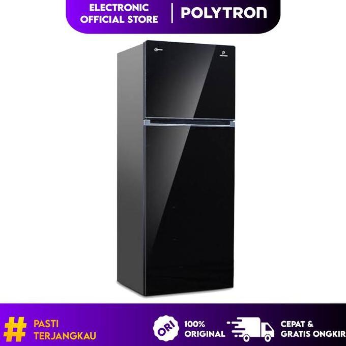 BEBAS ONGKIR - KULKAS POLYTRON 2 PINTU PRW -23VX POLYTRON PRW23VX BELLEZA INVERTER