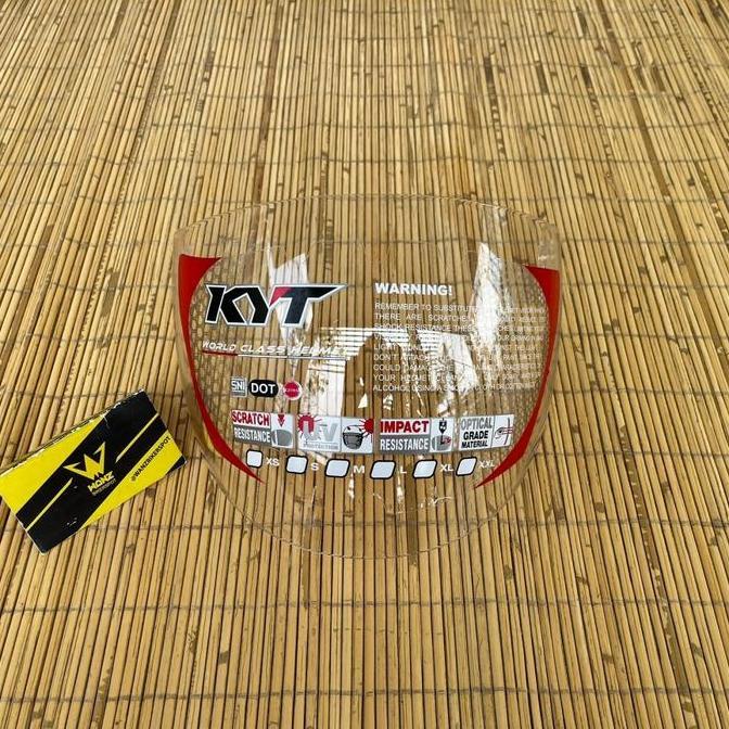 DF180>> Visor KYT DJ Maru / Kaca Helm DJ Maru Clear