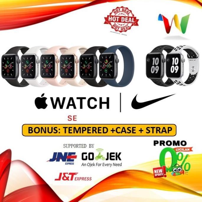 Apple Watch Series SE 2020 / 2022 SE 2 40mm 44mm Nike Silver Black 6