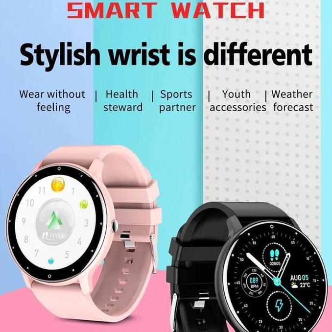 BIDEN Smart Watch Pria Olahraga Kebugaran Tidur Heart Rate Monitor