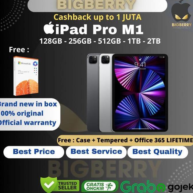 iPad Pro 11 12.9 13 inch M1 M2 M4 Chip 128gb 256gb 512gb 1tb 2tb Wifi Cell