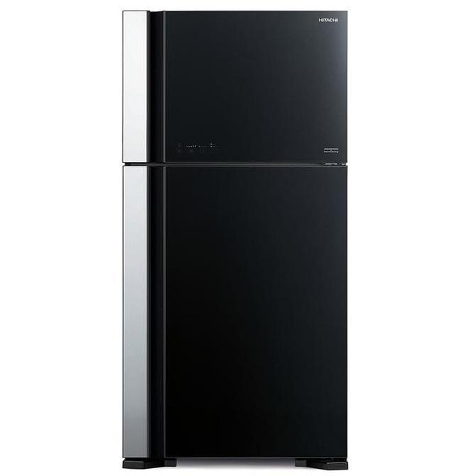 TERMURAH - Kulkas Hitachi R-VG70PGD7 GBK 550 L Glass 2 Door RVG70PGD7
