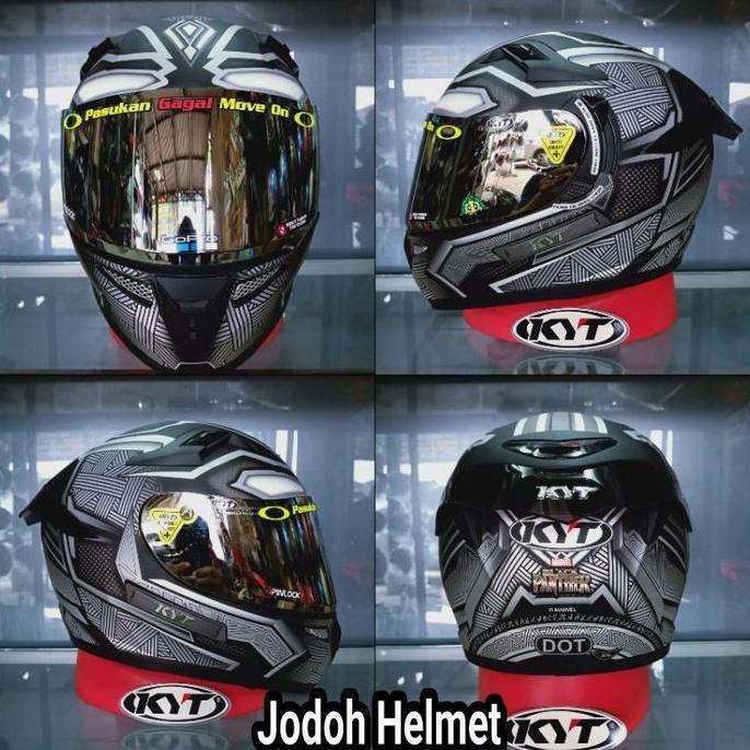 KYT HELM K2 RIDER MOTIF SUPER FLUO YELLOW PAKET GANTENG