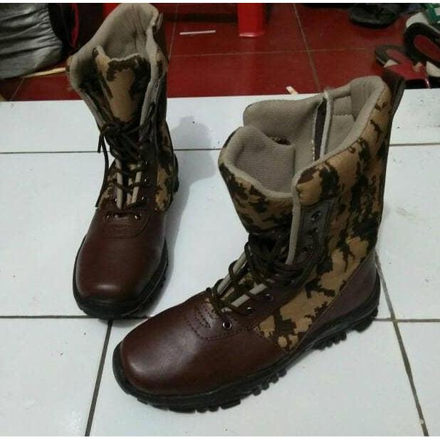 Sepatu PDL Pramuka Motif Lorenf Digital