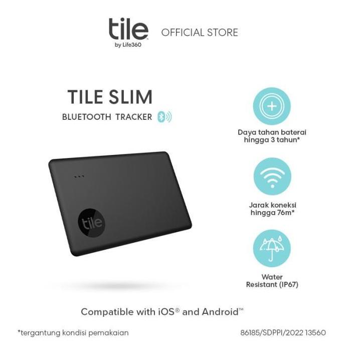 Tile Slim - Bluetooth Tracker / Pelacak Pintar