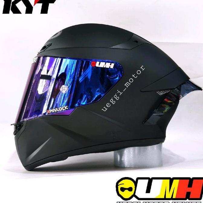 KYT TT COURSE BLACK DOFF