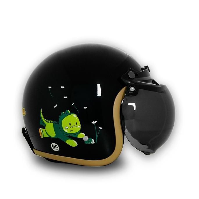 Helm Anak - Helm Retro Bogo Marzano Little Dino Kids Series