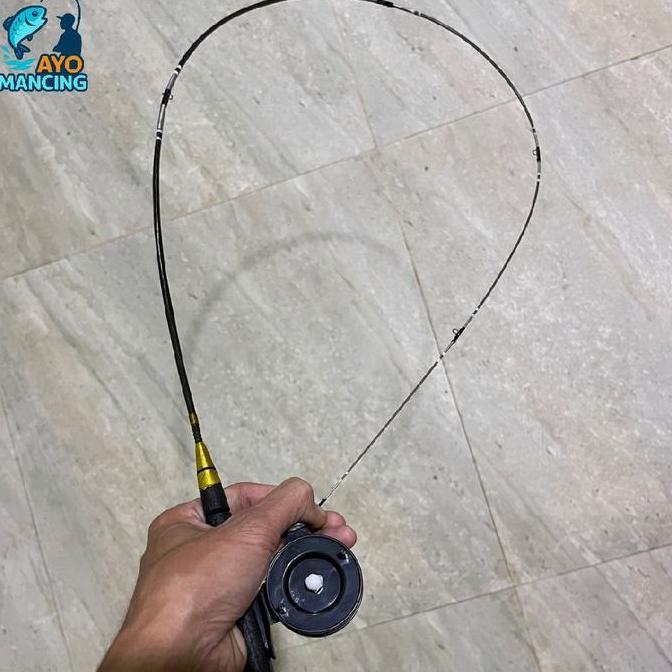 Joran pancing waderan lentur satu set 100,120cm microfishing murah