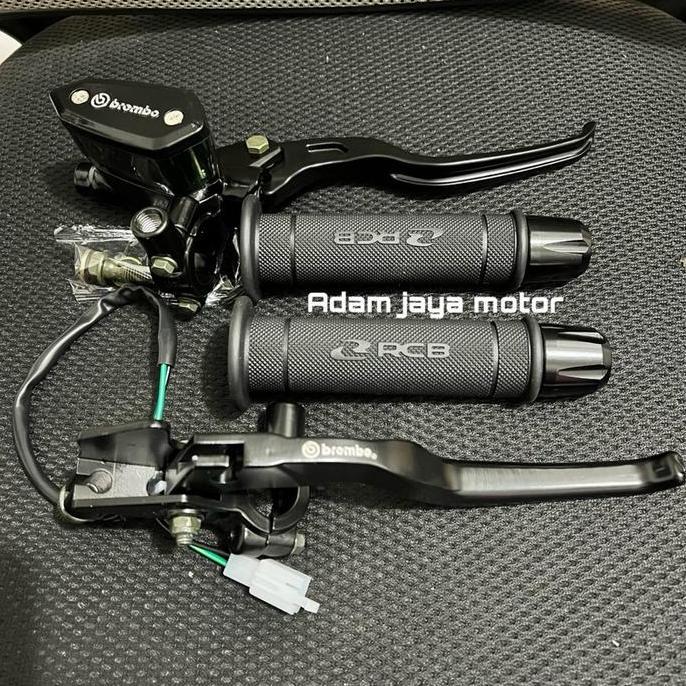 Master Rem Tabung Model Oval Original + Handgrip RCB Original 100% HG55 + Jalu Stang CNC Universal M