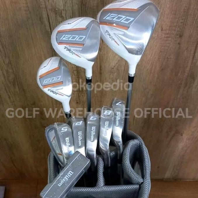 Premium Stick Golf Paket Pemula Ladies Wilson Terbaru-Set Lengkap+Tas-Original Promo