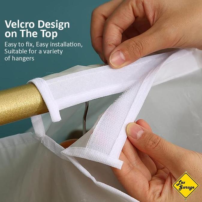 Cover Plastik Baju Gantung Plastik Penutup Pakaian Sarung Baju Jas