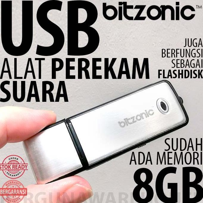 ALAT PEREKAM SUARA DITAL USB VOICE RECORDER 8GB Spy Dital Voice Recorder Kecil Mudah Dibawa