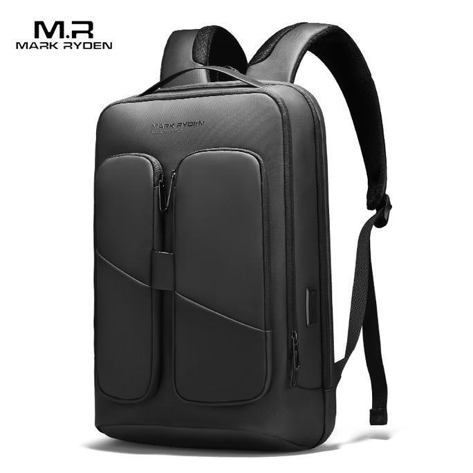 Promo Tas Mark Ryden MR9222 Bag Backpack Pria Ransel Laptop 15.6 Inch USB COD