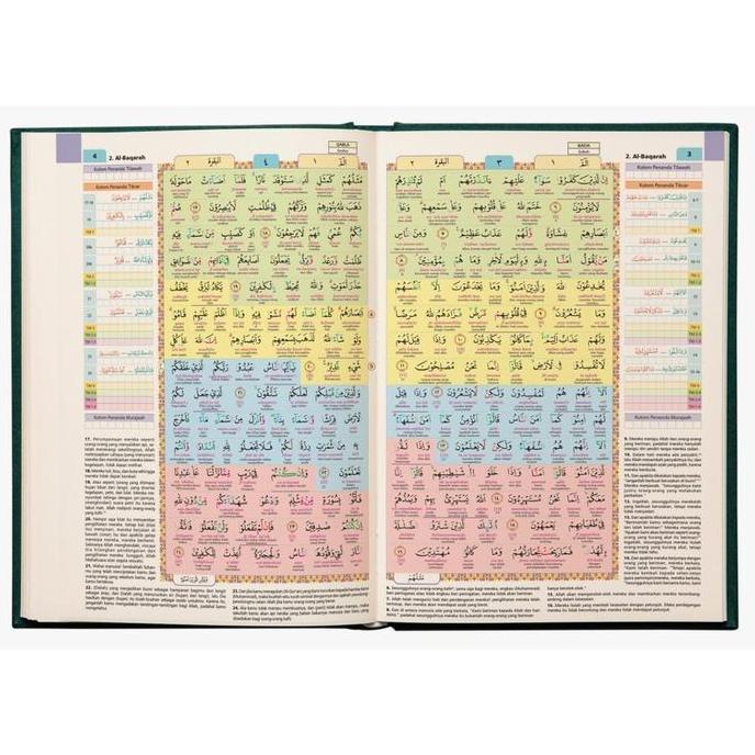 Al-Quran Tikrar B5 Hc Tajwid Perkata Dan Transliterasi - Syamil Quran