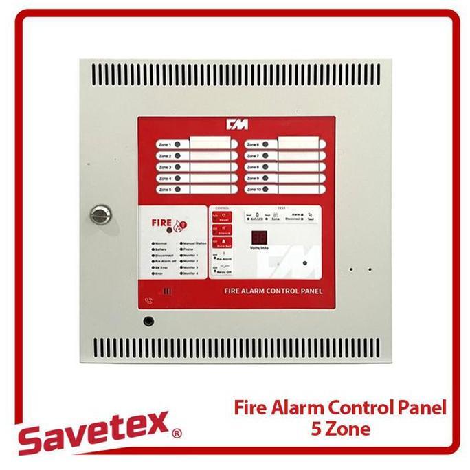 Fire Alarm Control Panel 5 Zone / MCFA Conventional