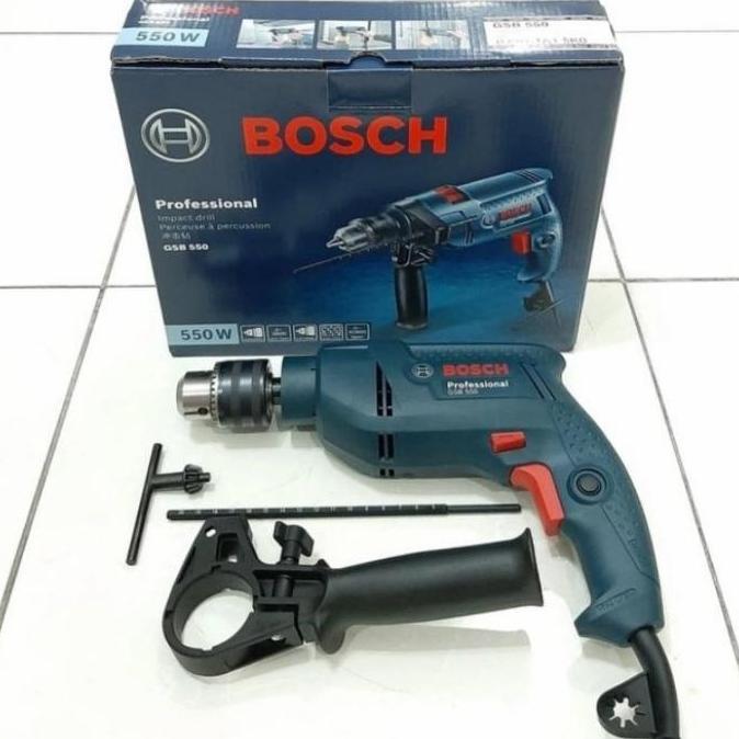 TERMURAH - MESIN BOR LISTRIK / BOR TEMBOK 13MM BOSCH GSB 550 BOLAK BALIK