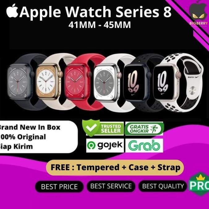 COD Apple Watch Series 8 2022 41mm 45mm Nike iWatch Midnight Starlight