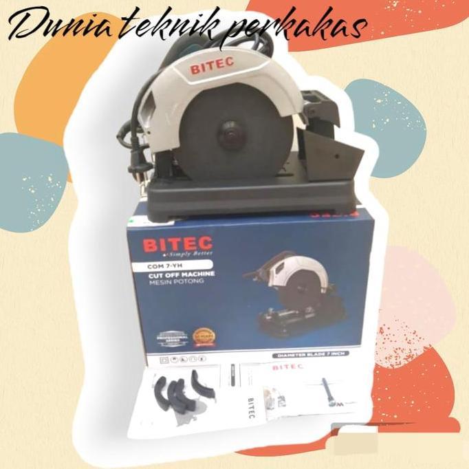 BEBAS ONGKIR - mesin potong besi bitec 7 in