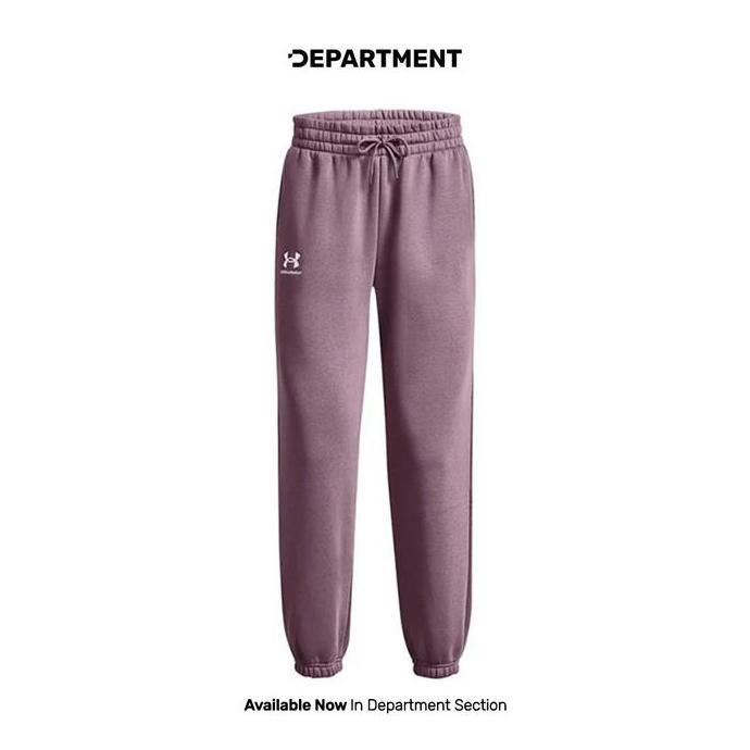 Celana Panjang Wanita UNDER ARMOUR ESSENTIAL FLEECE JOGGERS 1373034500 ORIGINAL