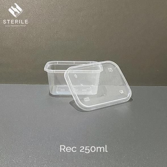 kotak plastik 250 ml / thinwall plastik 250 ml / cup puding 250 ml