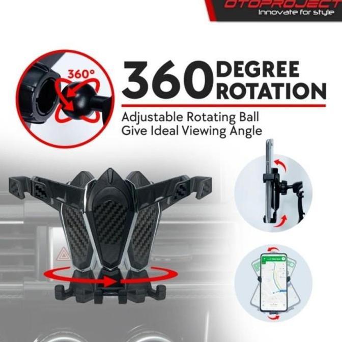 Phone Car Holder All New Brio BRV Mobilio Otoproject Tatakan Hp Mobil