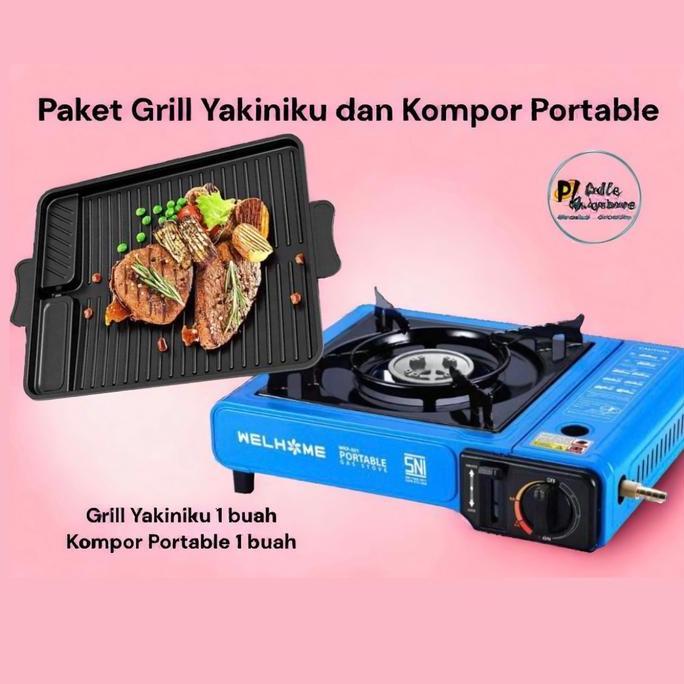 Paket Grill Yakiniku Dan Kompor Portable