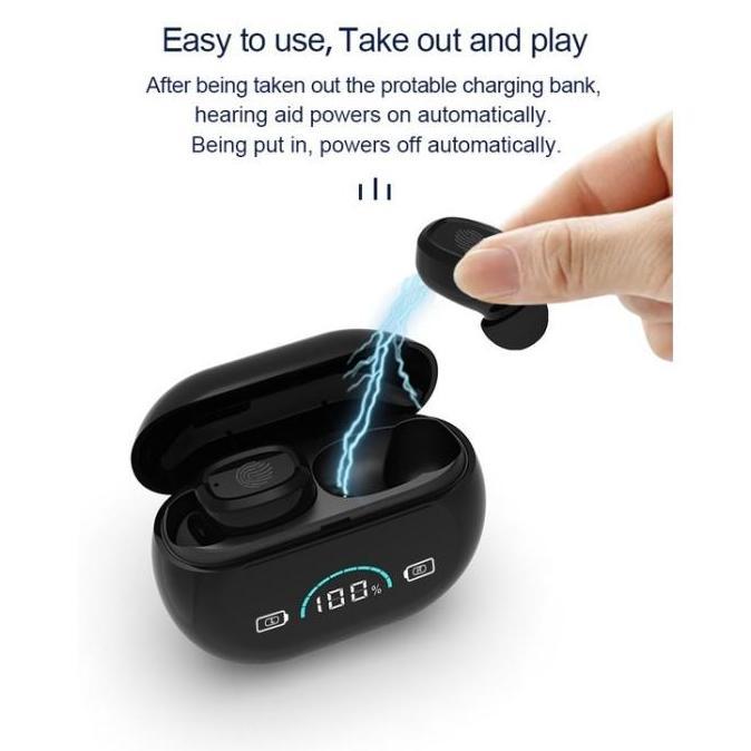 Alat Bantu Dengar Kanan Kiri Hearing Amplifier Sepasang Touchscreen