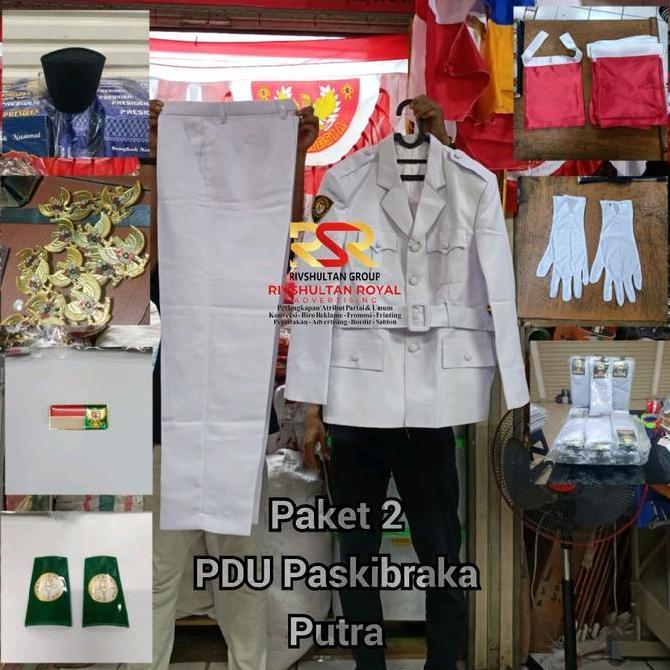 Paket PDU Paskibraka Seragam PDU Paskibraka Setelan PDU Paskibraka Ready Stock Berkualitas