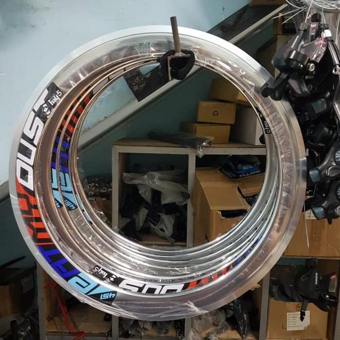 Promo (2pc) rims velg sepeda GT half5 20 451 40mm 28H 32H nt pacific deca COD