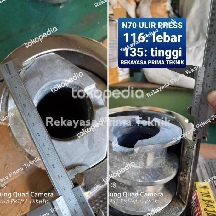 langsung order saja] N70 ANGLO ULIR PRESS BAJA TUANG PREMIUM ICHI N 70 SCREW DAN RUMAHAN