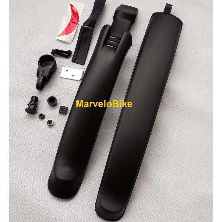 Promo Spakbor Fender Sepeda MTB 24 26 / 27.5 Taiwan Plastik COD