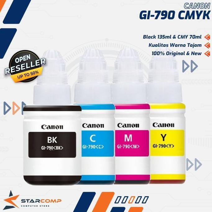 Tinta Printer CANON GI790 GI-790 G1010 G2010 G1000 G2000 Ori
