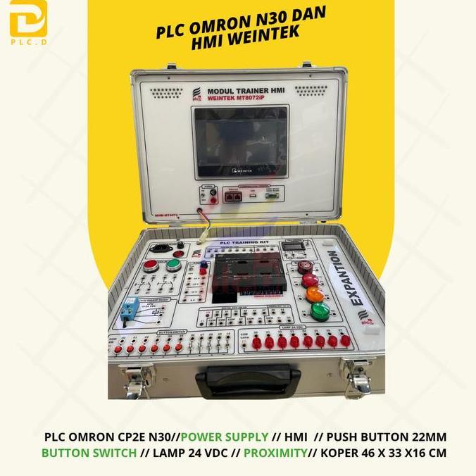 TRAINER KIT PLC OMRON CP2E N30 DRA ORIGINAL DAN TERPERCAYA