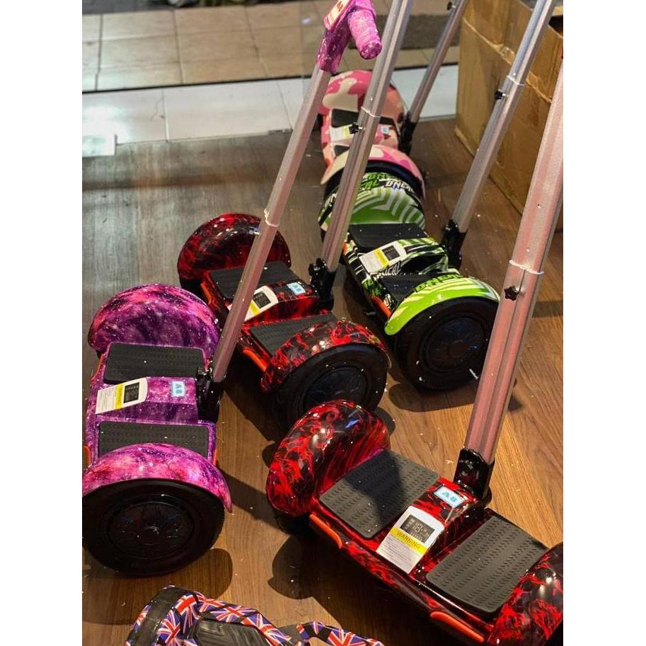 Mini Scooter Segway 10 Inch with Handle Bluetooth Hoverboard TEG