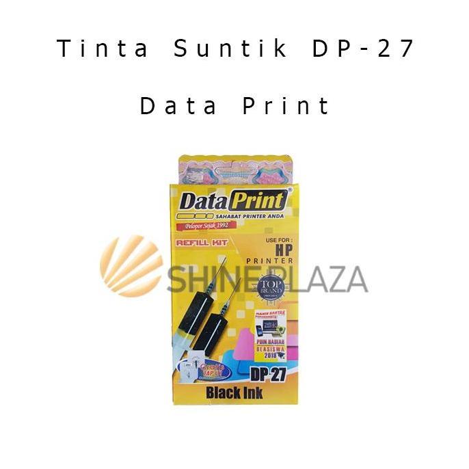 DataPrint Refill Tinta HP Hitam DP 27 - Tinta HP Data Print DP 27