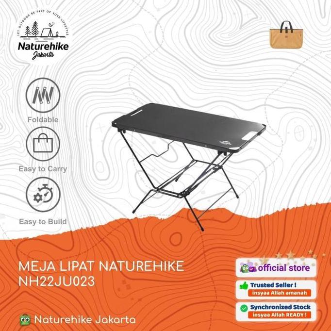 Meja Lipat Stainless Bbq Camping Outdoor Piknik Naturehike Nh22Ju023