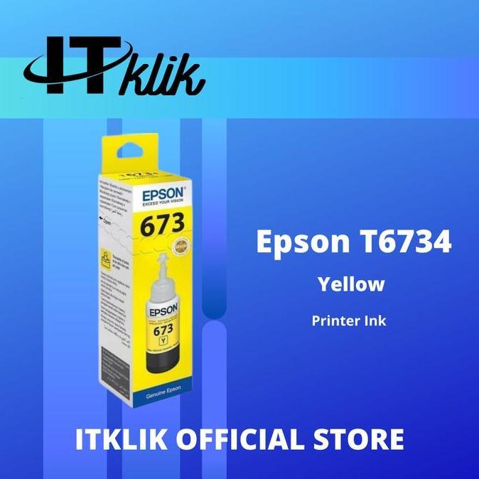 Tinta Epson 673 - Yellow TINTA  Tinta Printer L800/L850/L1800